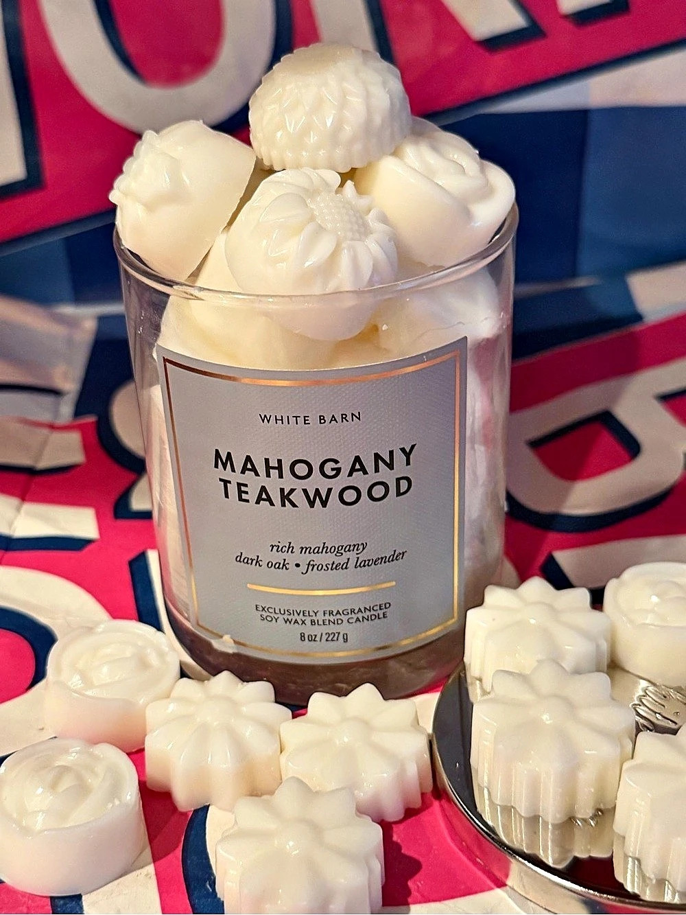 Bath and body works Mahogany
Teakwood wax melts